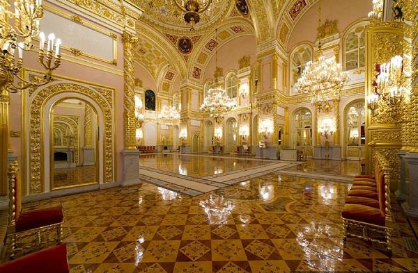 Bên trong điện Kremlin