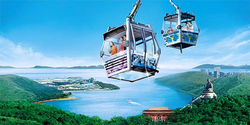 Cap treo Ngong Ping 360