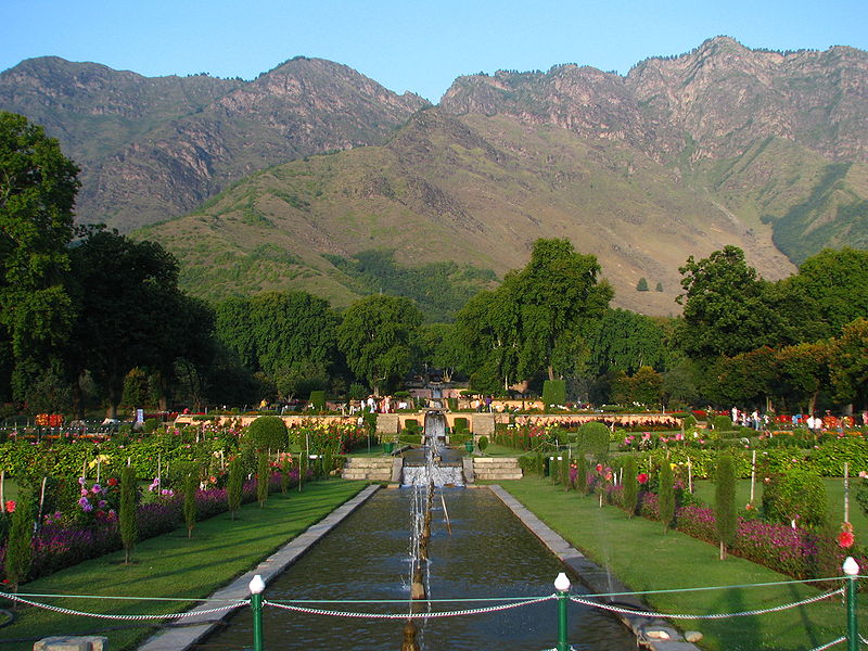 Khu vuon Nishat Bagh 
