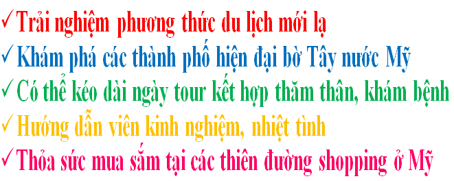 khuyến mãi tour du lịch mỹ giá rẻ