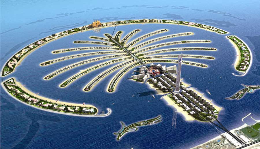 Đảo cọ nhân tạo Palm Jumeira Đảo cọ nhân tạo Palm Jumeira