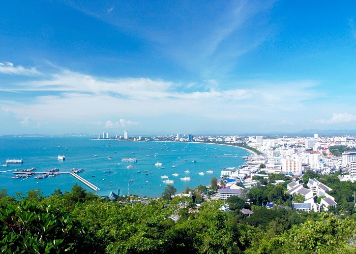 Toàn cảnh thành phố biển nhìn từ Pattaya View Point