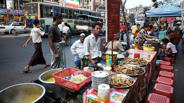 Pho nuong Myanmar