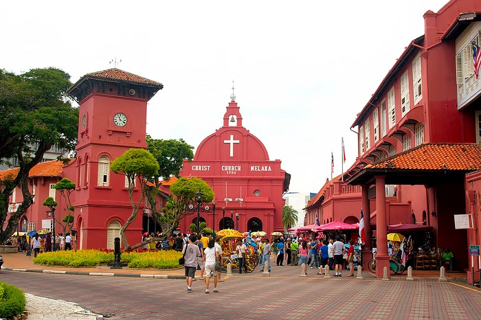 thành phố cổ Malacca quyến rũ