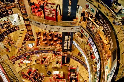 Trung tâm mua sắm ở Thái Lan