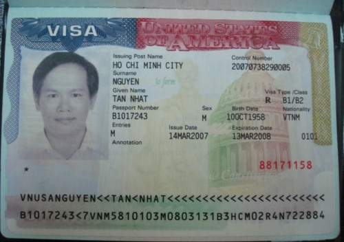 Visa di cong tac My
