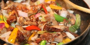 Vit xao chanh Cao Phong