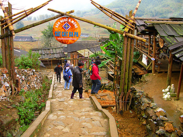 Bản Cát Cát, Sapa