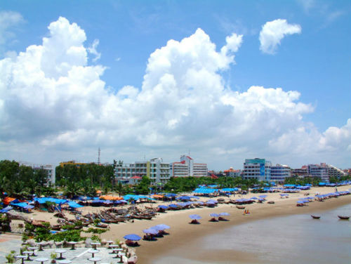 Biển Sầm Sơn nhìn từ cao