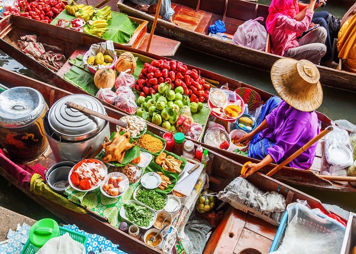 Chợ Nổi Bốn Mùa tại Pattaya