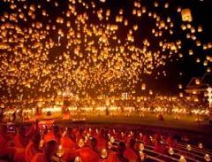 Sôi động với lễ hội Loy Krathong, Thái Lan