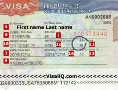Hiệp Định Miễn Thị Thực Hàn Quốc Cho Người Có Quốc Tịch Việt Nam