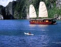 Lãnh đạo tổ chức NOW thị sát vịnh Hạ Long