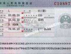 Làm visa đi Trung Quốc: Thủ tục xin visa đi Trung Quốc