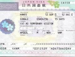   Làm visa đi Nhật Bản: Thủ tục làm visa thăm thân nhân, thăm người quen đi Nhật
