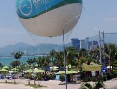 Cty Cổ phần Hòn Tằm: Đưa khinh khí cầu vào khai thác du lịch trên bờ biển Nha Trang