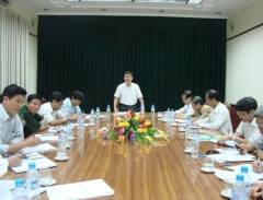 Họp Ban tổ chức 'Tháng Du lịch Quảng Bình 2012'