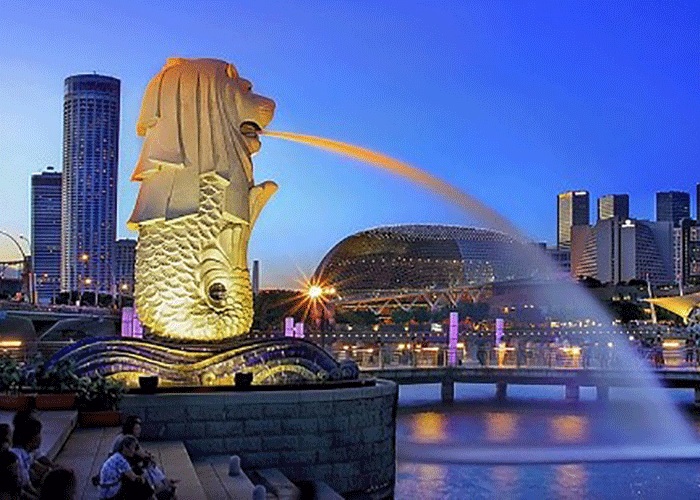 Công viên sư tử biển Merlion Park