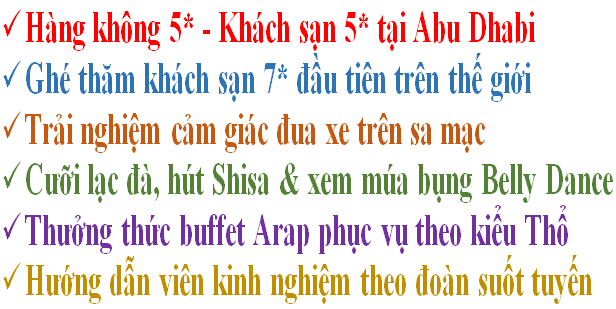 Khuyến mãi Dubai