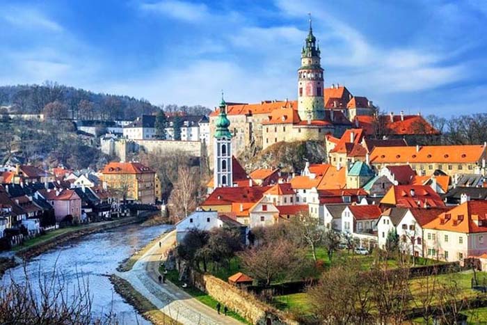 Ngôi làng cổ Cesky Krumlov