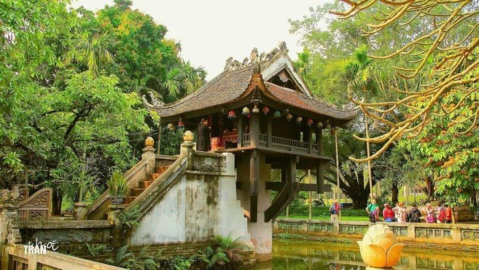 Khám phá kiến trúc chùa Một Cột