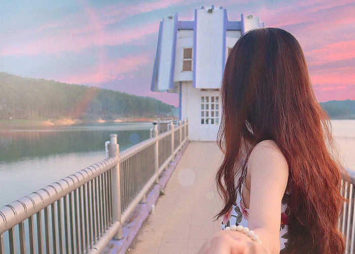 Yên bình ở hồ Tuyền Lâm