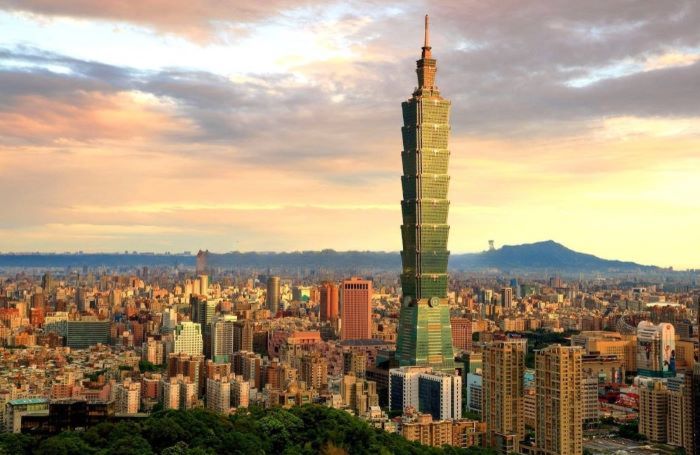 Tháp Taipei 101 là niềm tự hào của người dân Đài Loan 