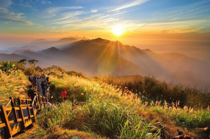 Vẻ đẹp hoang sơ trên núi Dương Minh