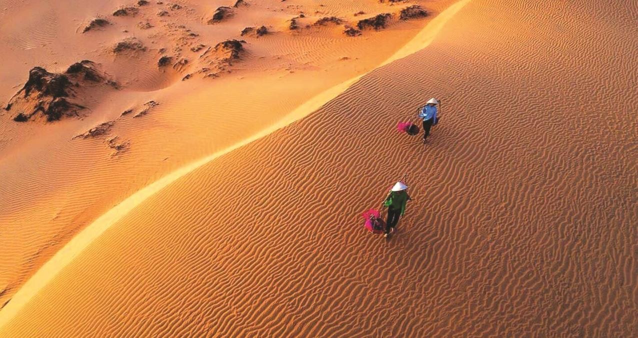 Đồi cát Mũi Né hoang sơ và hùng vĩ