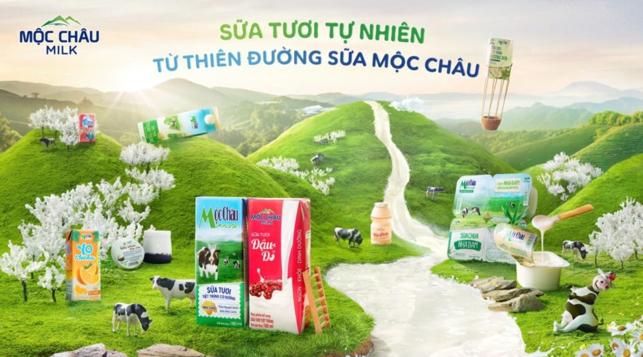Các món ăn từ sữa Mộc Châu nổi bật với vị tươi ngon, tinh khiết và bổ dưỡng.