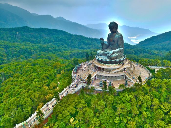 Chiêm bái Đại Phật Ngong Ping cao tới 34m