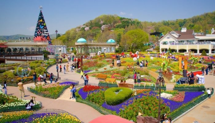 Công viên Everland hoành tráng bậc nhất Hàn Quốc 