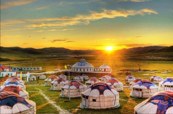 Check in thảo nguyên Ngạc Nhĩ Đa Tư xinh đẹp