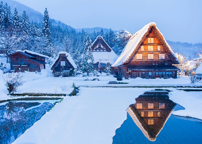 Tour Nhật Bản 6N5Đ: Từ HCM - Shirakawago - Yamanashi - Saitama - Tokyo, Mùng 1 Tết Âm lịch, Bay Vietnam Airlines + KS 4*, rộn ràng đón năm mới