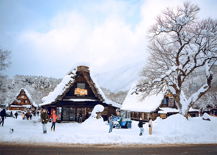 Tour Nhật Bản 6N5Đ: Từ HCM - Shirakawago - Yamanashi - Saitama - Tokyo, Mùng 1 Tết Âm lịch, Bay Vietnam Airlines + KS 4*, rộn ràng đón năm mới