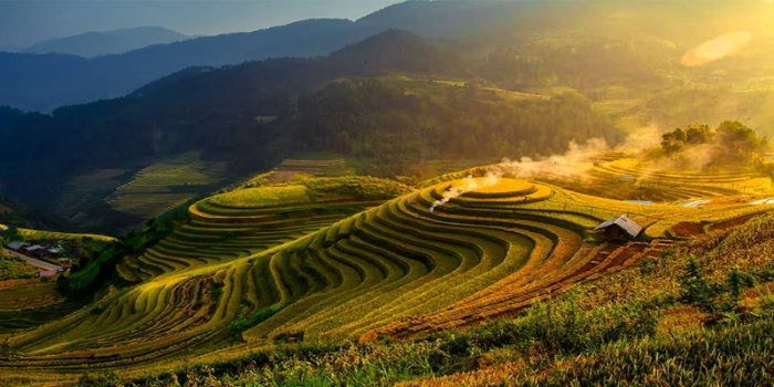 Cảnh đẹp ở ruộng bậc thang Banaue làm say lòng người