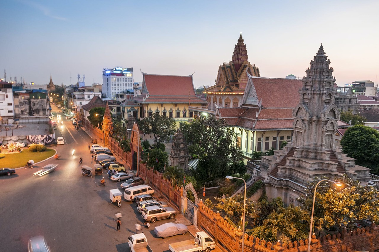 Phnom Penh, thủ đô của Campuchia