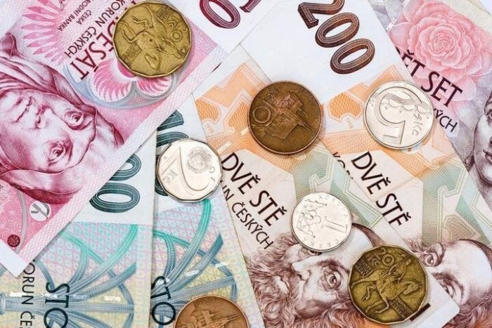 Tiền Koruna ở Cộng Hòa Séc 