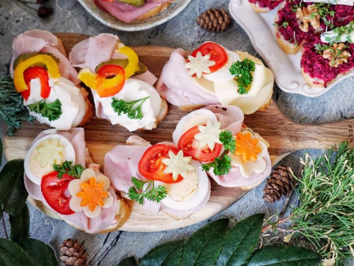 Món Chlebíčky đặc trưng ở Cộng Hòa Séc 