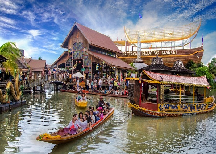  Du Lịch Thái Lan 5N4Đ: HCM - Bangkok - Pattaya - Chợ Nổi - Quần Thể SuanThai Độc Đáo - Trãi Nghiệm Cưỡi Voi, Tặng Massage + Xôi Xoài