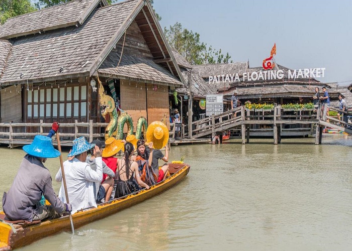  Du Lịch Thái Lan 5N4Đ: HCM - Bangkok - Pattaya - Chợ Nổi - Quần Thể SuanThai Độc Đáo - Trãi Nghiệm Cưỡi Voi, Tặng Massage + Xôi Xoài