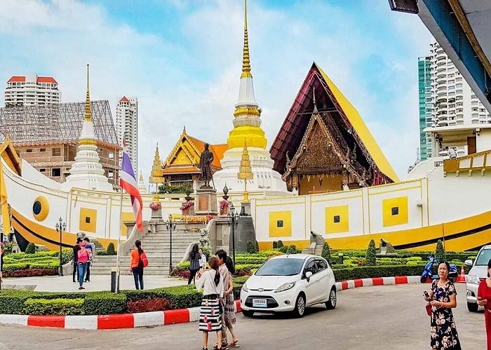  Du Lịch Thái Lan 5N4Đ: HCM - Bangkok - Pattaya - Chợ Nổi - Quần Thể SuanThai Độc Đáo - Trãi Nghiệm Cưỡi Voi, Tặng Massage + Xôi Xoài