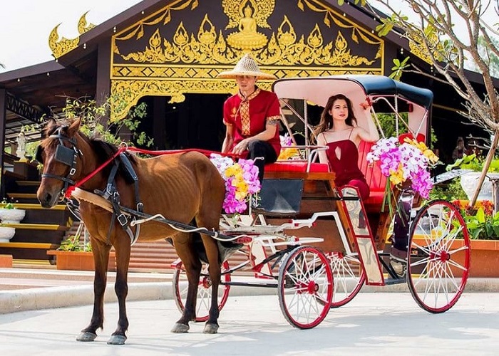  Du Lịch Thái Lan 5N4Đ: HCM - Bangkok - Pattaya - Chợ Nổi - Quần Thể SuanThai Độc Đáo - Trãi Nghiệm Cưỡi Voi, Tặng Massage + Xôi Xoài