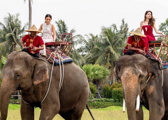 Du Lịch Thái Lan 5N4Đ: HCM - Bangkok - Pattaya - Chợ Nổi - Quần Thể SuanThai Độc Đáo - Trãi Nghiệm Cưỡi Voi, Tặng Massage + Xôi Xoài