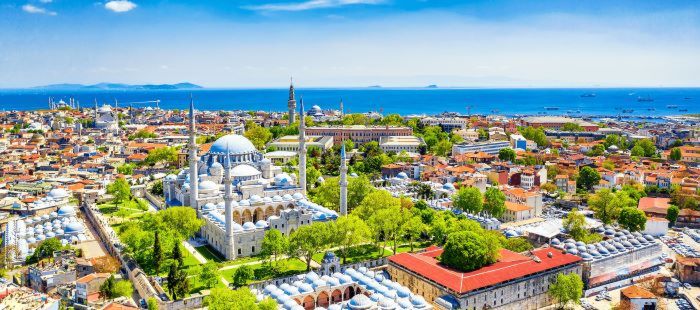 Thành phố Istanbul hội tụ các công trình cổ kính hấp dẫn mọi du khách 