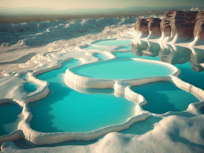 Vẻ đẹp huyền bí nhưng không kém phần thơ mộng ở Pamukkale