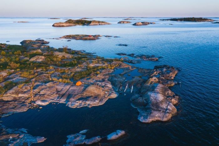 Phong cảnh yên bình, êm ả ở quần đảo Stockholm