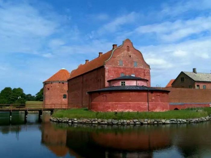 Kiến trúc xưa cổ của lâu đài Malmöhus