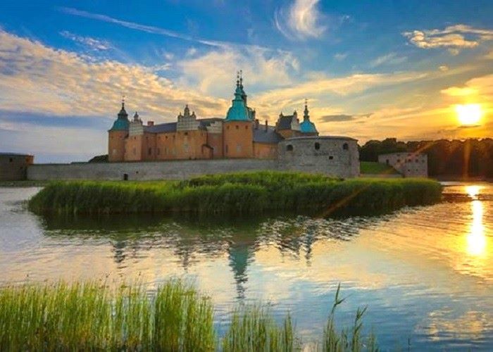 Lâu đài Kalmar mang vẻ đẹp như trong câu chuyện cổ tích