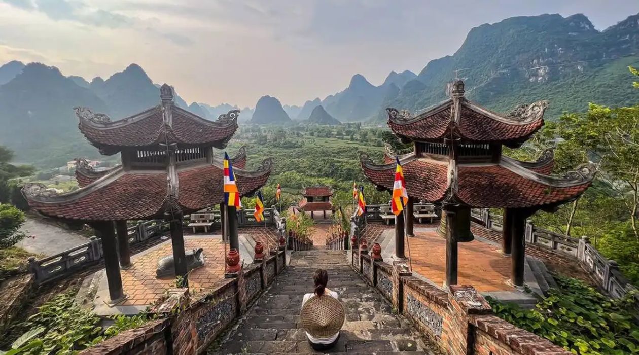 Chùa Phật Tích Trúc Lâm Cao Bằng là biểu tượng tâm linh của vùng đất Việt.